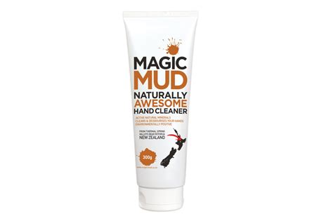 Magic mud hand cleaner